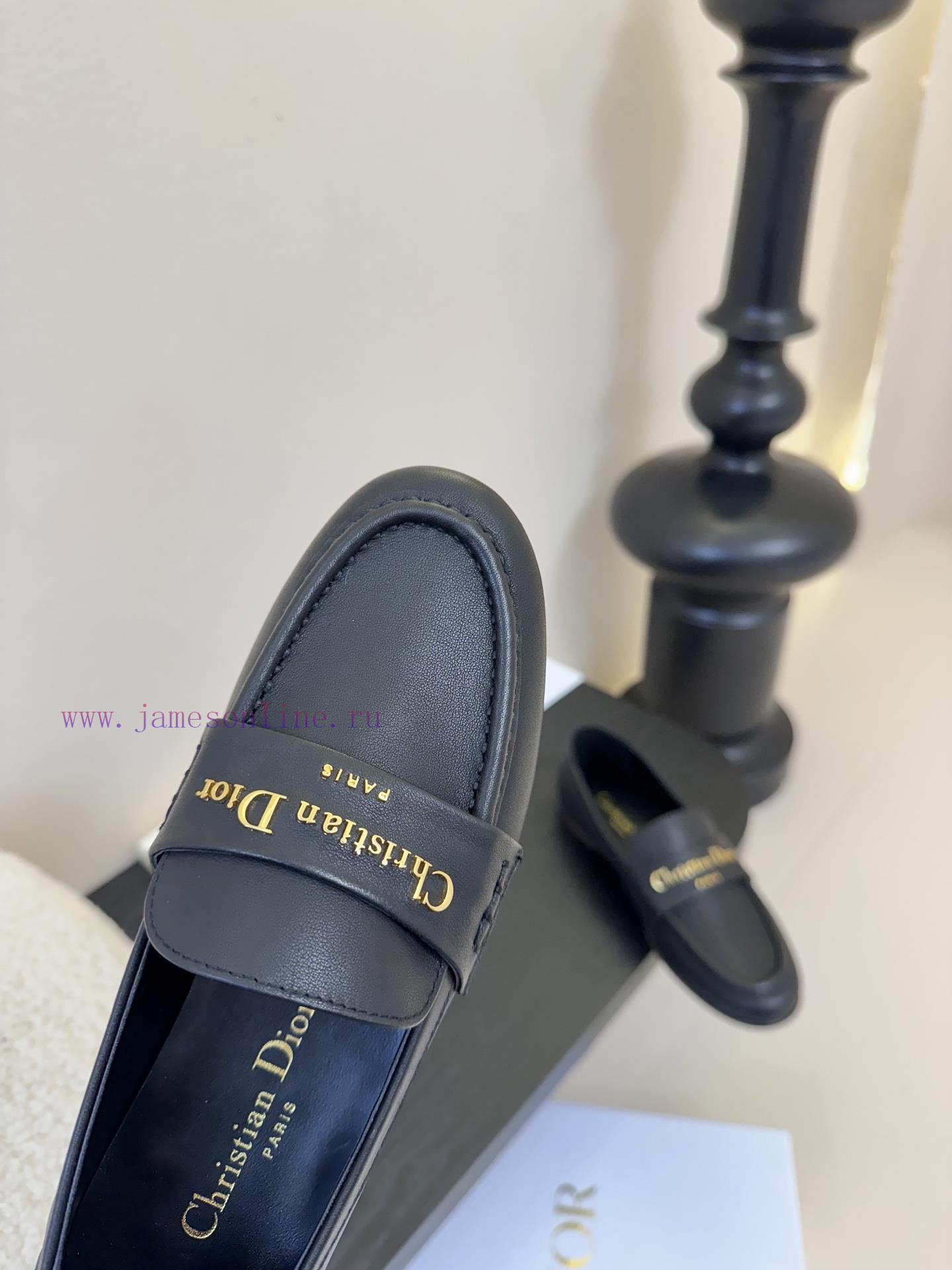Dior 25ss Spring/Summer New Dior Round Head Flat Flat LoafersThis My Dior Open Heel High-heeled 13201y8b - Image 7
