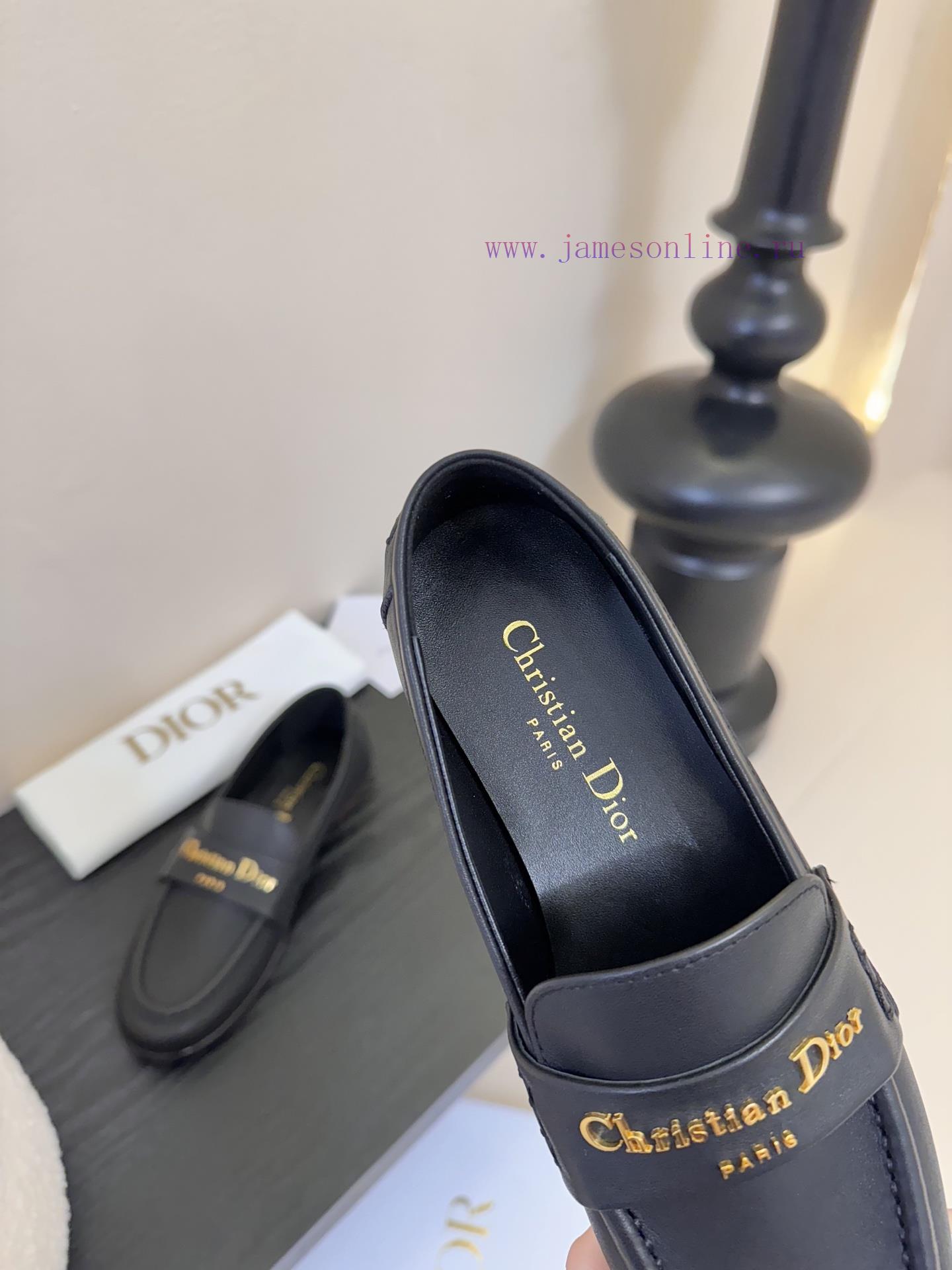 Dior 25ss Spring/Summer New Dior Round Head Flat Flat LoafersThis My Dior Open Heel High-heeled 13201y8b - Image 9
