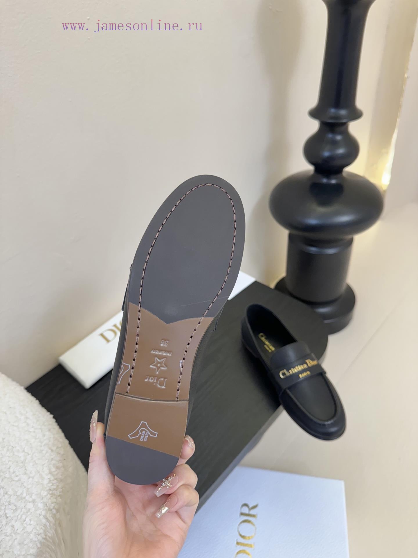 Dior 25ss Spring/Summer New Dior Round Head Flat Flat LoafersThis My Dior Open Heel High-heeled 13201y8b - Image 10
