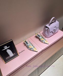 Dolce&Gabbana's Stunning Retro StyleCowboy Print Bow Decoration High HeelsDolce&Gabbana's Desig zdndkhpy