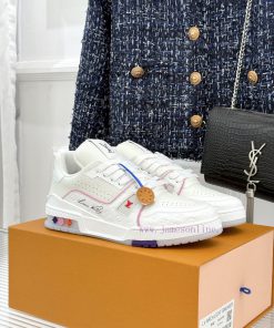 L * V Donkey Brand Classic Couple Style Business Customized Casual Sports Board ShoesThe LV Tra v8xqpi6l