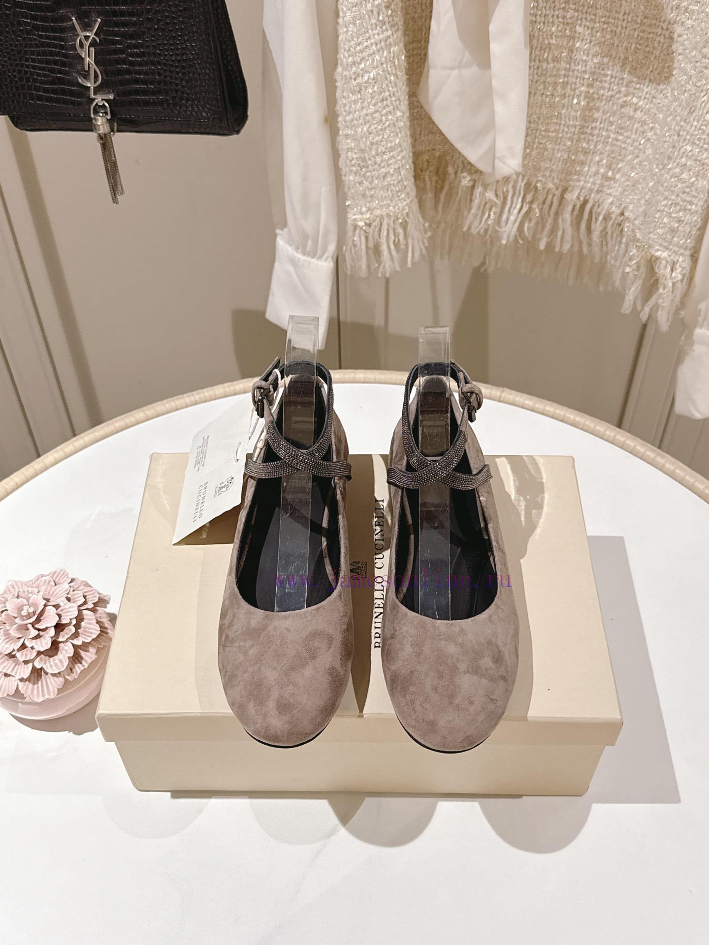 《 Style 》 《 The Highest Quality In The Market 》 BRUNELLO CUCINELLIBC Flat Bottom Shoes Material je7egn4t - Image 2