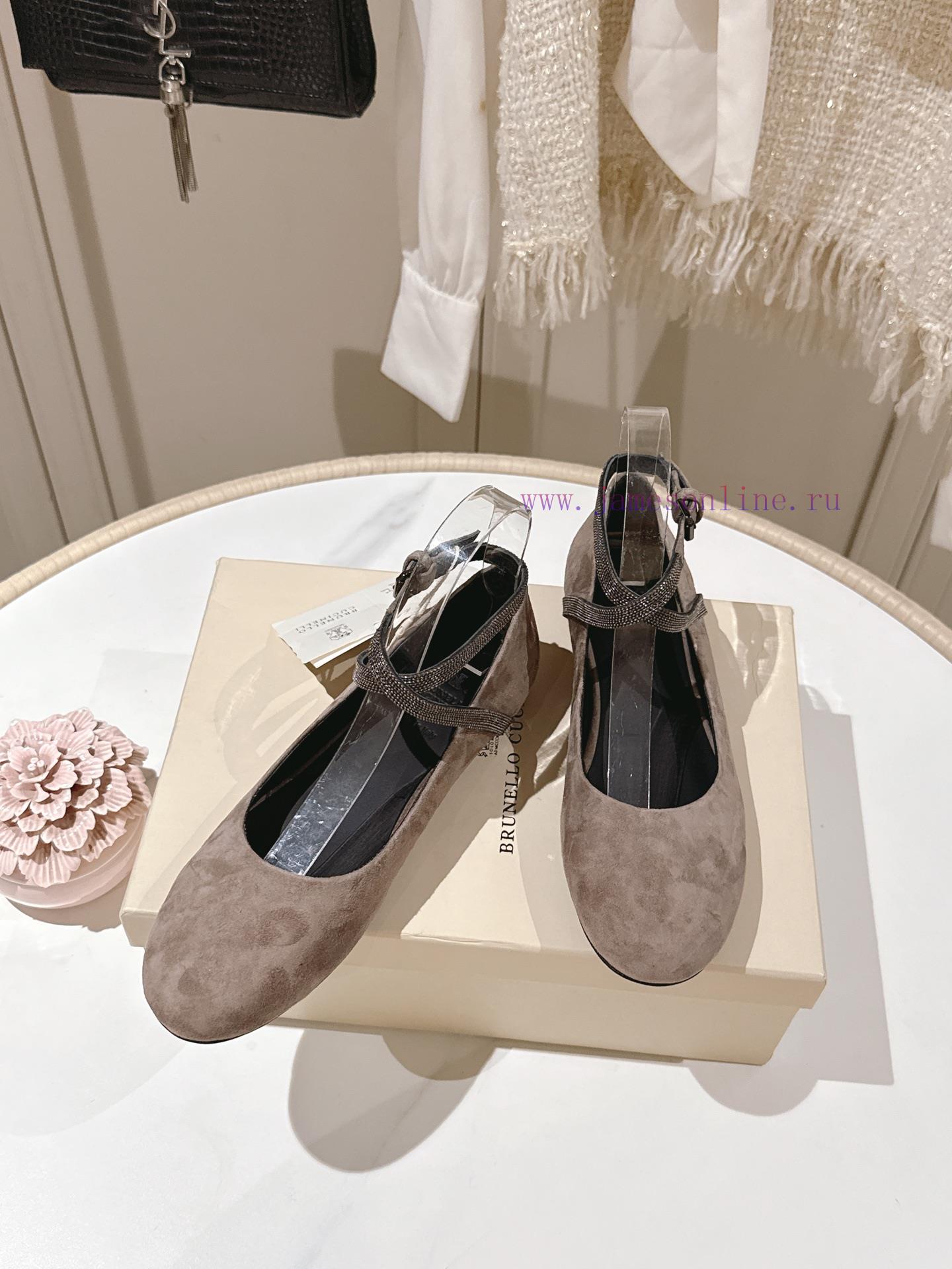 《 Style 》 《 The Highest Quality In The Market 》 BRUNELLO CUCINELLIBC Flat Bottom Shoes Material je7egn4t - Image 4