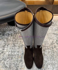 𝒉𝒆𝒓𝒎𝒆𝒔𝟐𝟓𝑭𝑾 New ProductsFabric Made Of Cow SuedeInner Dyed CowhideDouble Cowhide OutsoleElegant faq38vvq