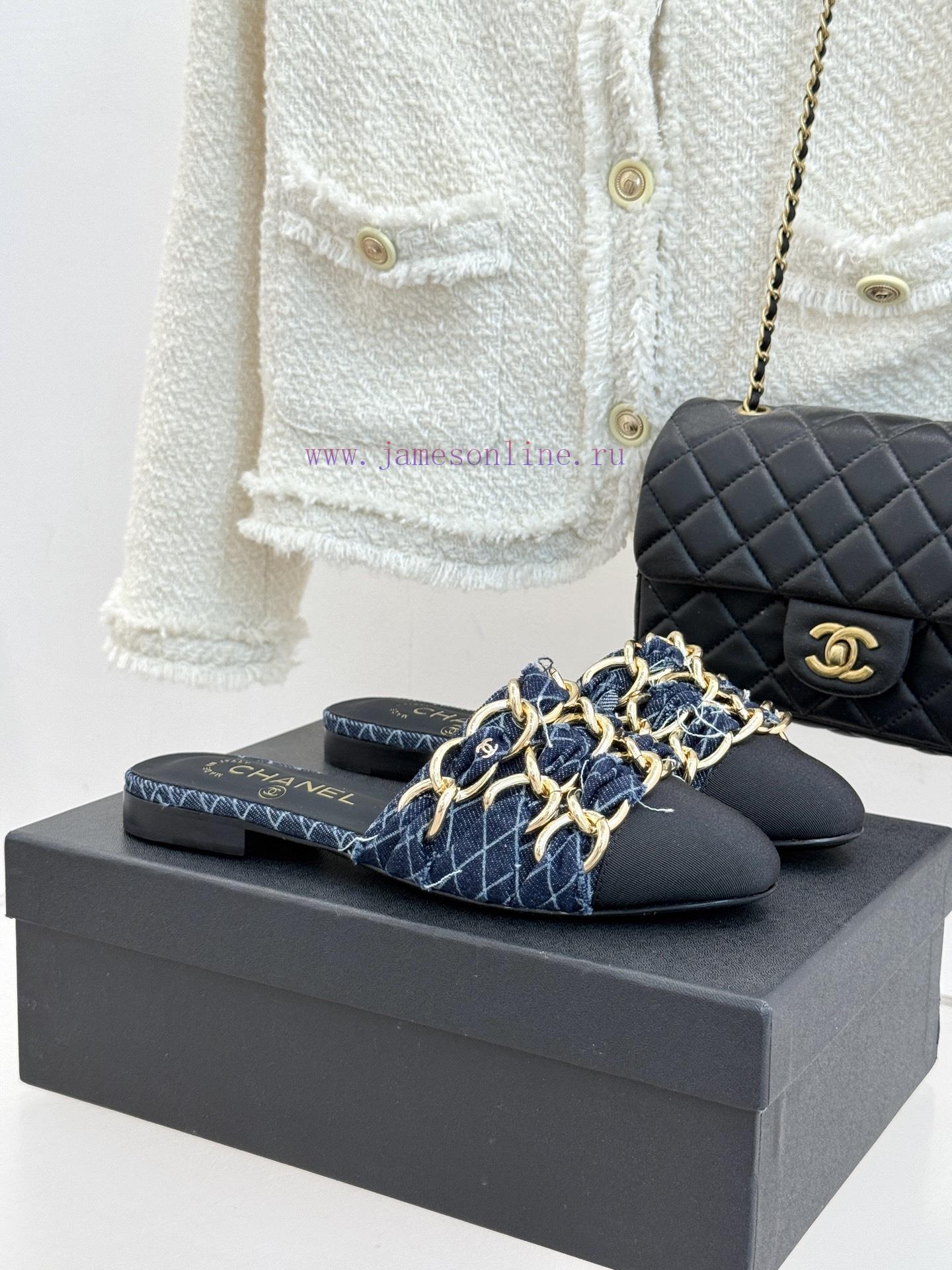 Chanel | Chanel 25K Spring/Summer New ProductsLarge Chain Double C-toe Trailer With Half Slippe ep0yw7vx - Image 2