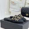 Chanel | Chanel 25K Spring/Summer New ProductsLarge Chain Double C-toe Trailer With Half Slippe omuzhw5j