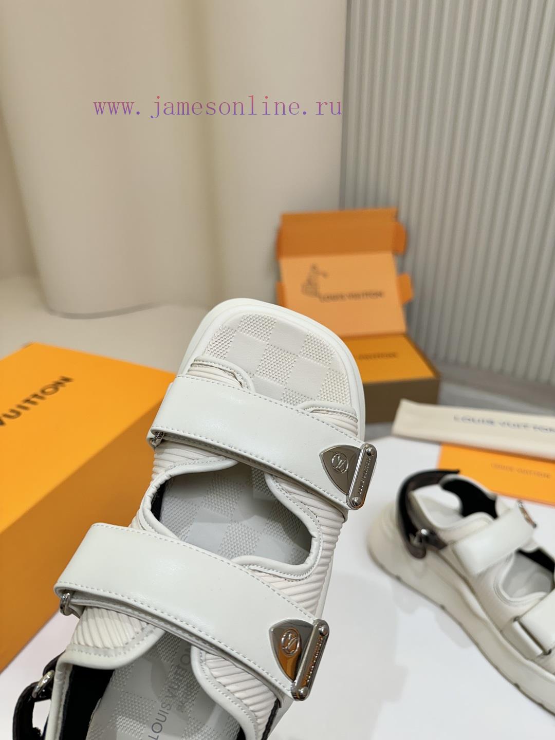 A Must-have For Summer LV Louis Vuitton Women's Sandals Exude A Sense Of Luxury**Original Fabri fptkrvpp - Image 8