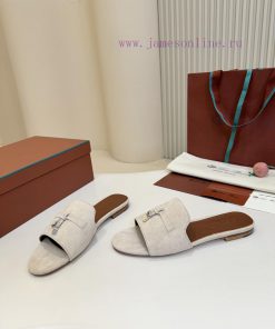 Loro Piana Top Genuine Leather Bottom**Loro Piana | Real Leather Bottom Slippers Luxury Pet Eve gmx6pbfv