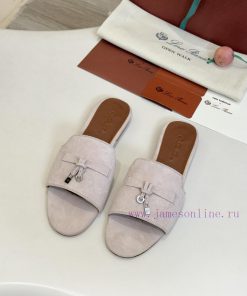 Loro Piana Top Genuine Leather Bottom**Loro Piana | Real Leather Bottom Slippers Luxury Pet Eve b9b6dyn0