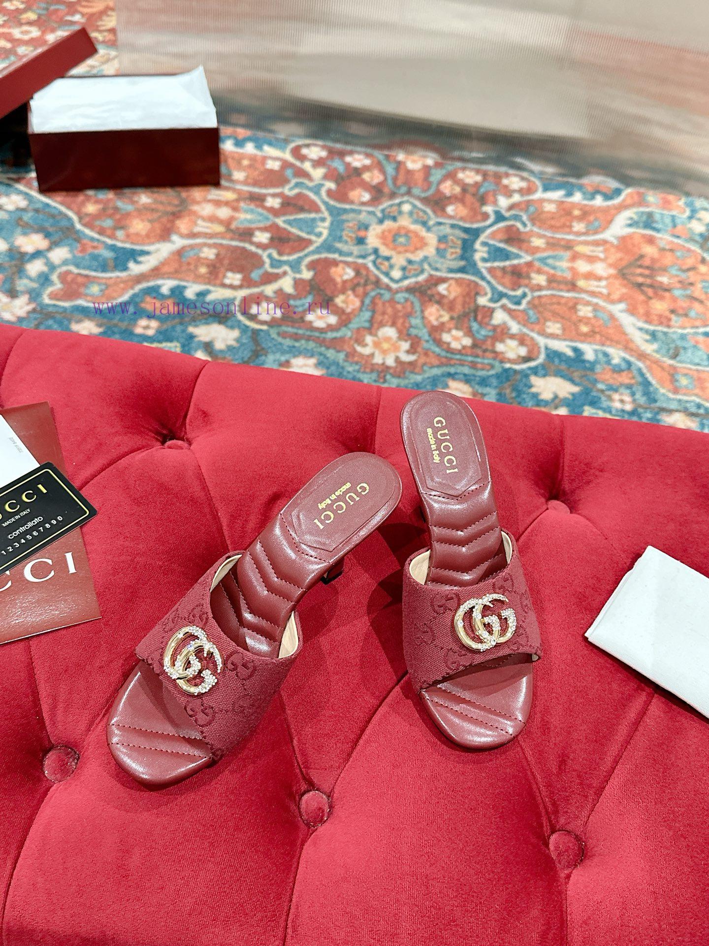 Gucci * 25 New Spring And Summer Open Toed Slippers Are Made Of Leather And Cleverly Use Design rwm5hecg - Image 6