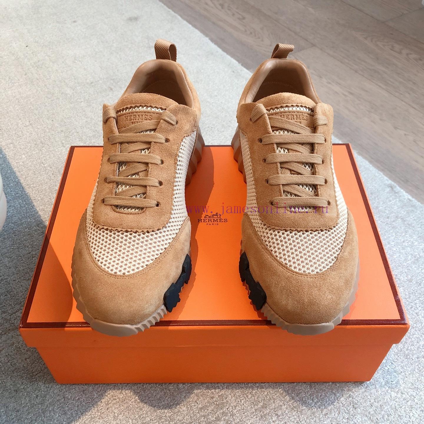 Men's 20 Couple's Hermes 25ss Early Spring White Shoes With Last Design And British Retro Style kc13bfjz - Image 3