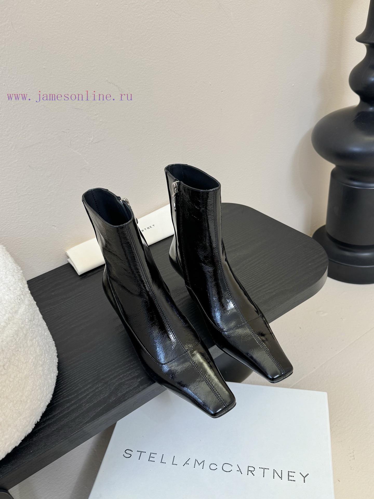 Stella McCartney's New 25SS Minimalist Leather Texture Short BootsMinimalist Stir Fried Chicken ipzvxefi
