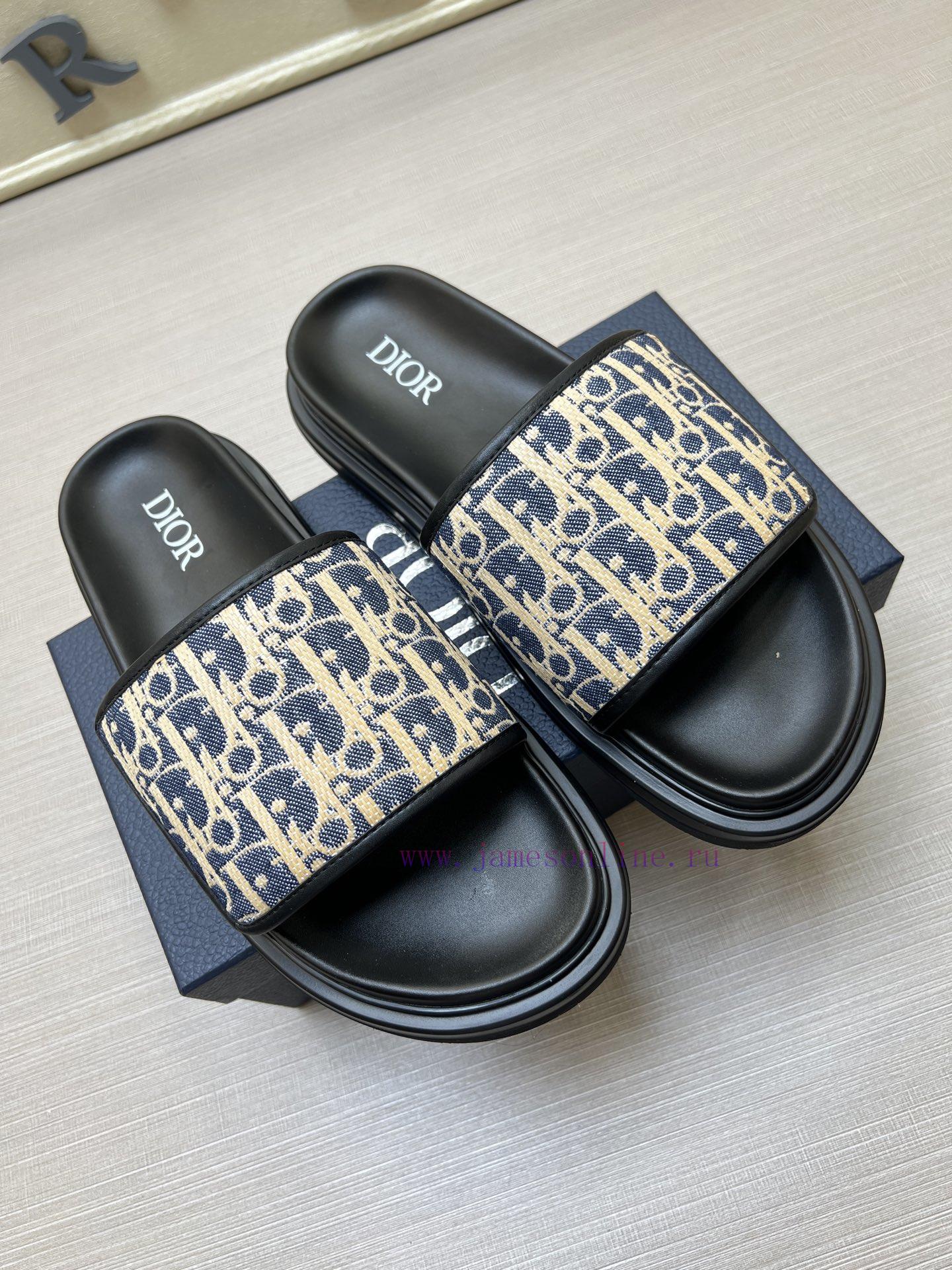 DIOR~Dior High Quality Slippers In One Row Summer Men's High Quality Classic Slippers * This Di 8smttulj - Image 5