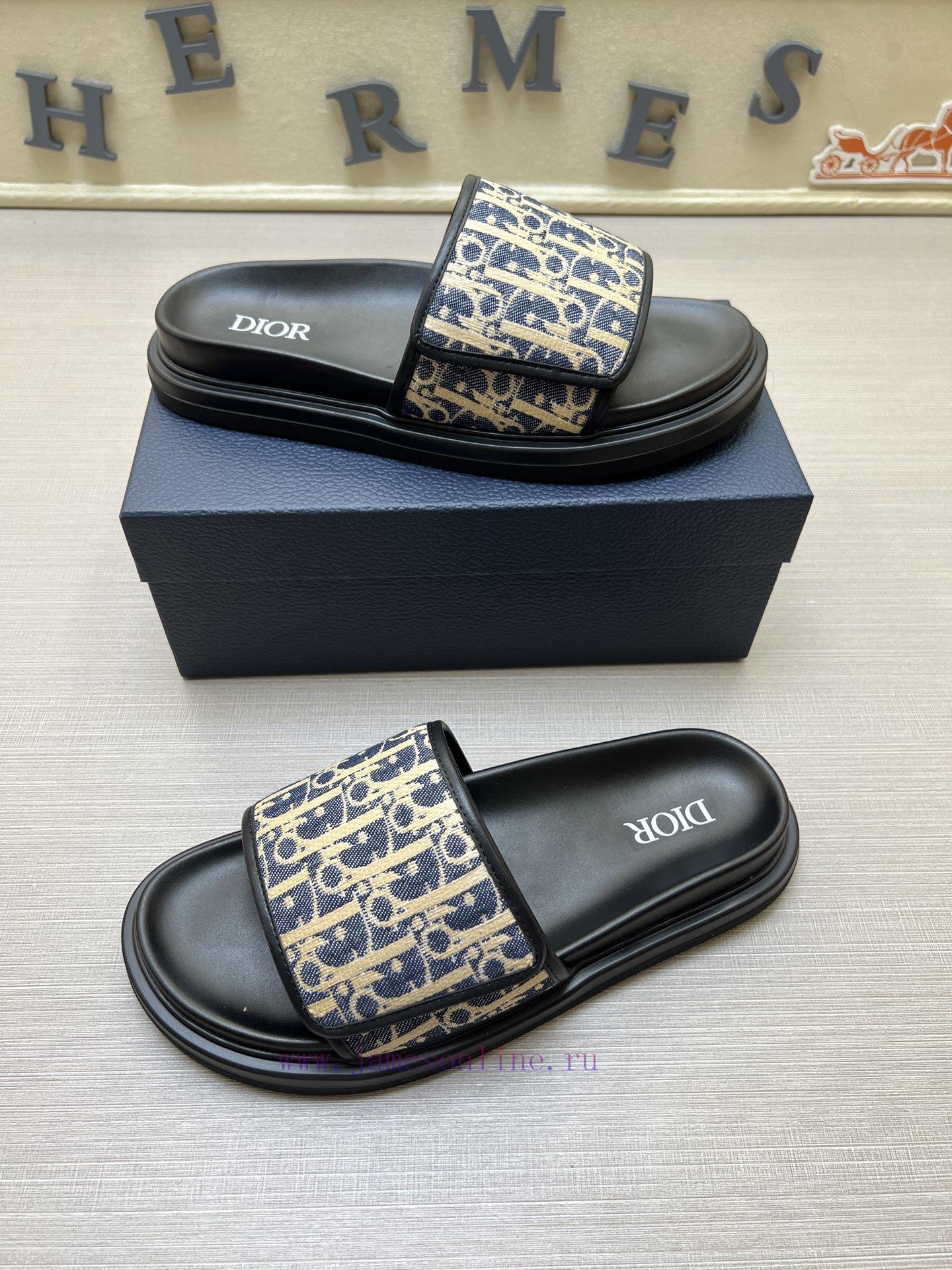 DIOR~Dior High Quality Slippers In One Row Summer Men's High Quality Classic Slippers * This Di 8smttulj - Image 6