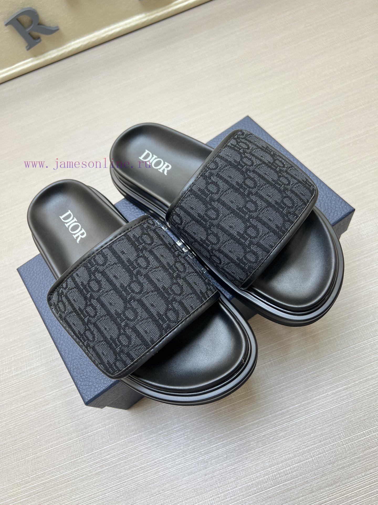 DIOR~Dior High Quality Slippers In One Row Summer Men's High Quality Classic Slippers * This Di zihoflfi - Image 5