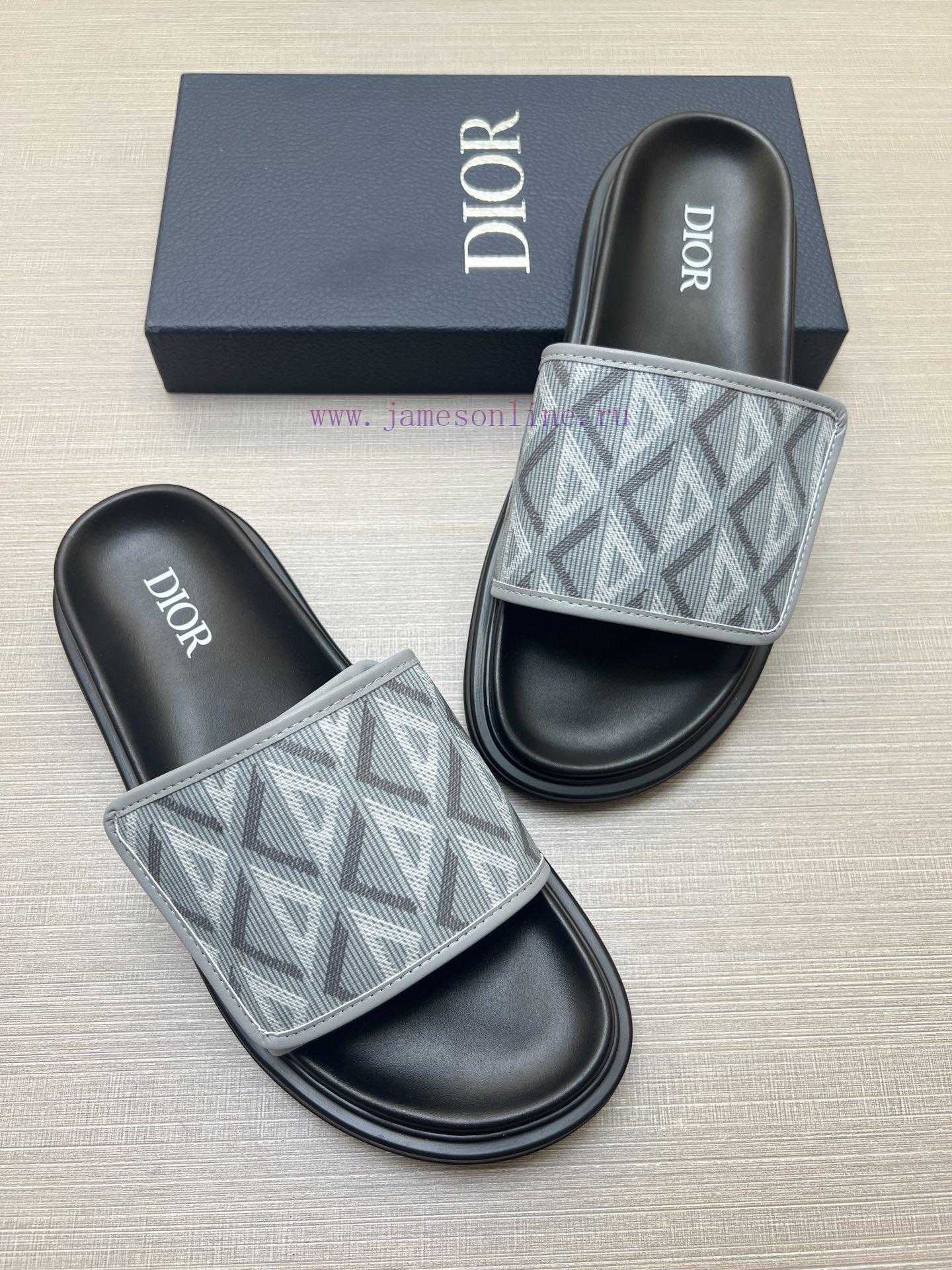 DIOR~Dior High Quality Slippers In One Row Summer Men's High Quality Classic Slippers * This Di lememie3 - Image 3