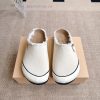 XVESSEL Retro Muller Half Dragged Women's Outerwear Hooded Dragging Canvas ShoesXVESSEL First-c ciw7awkx