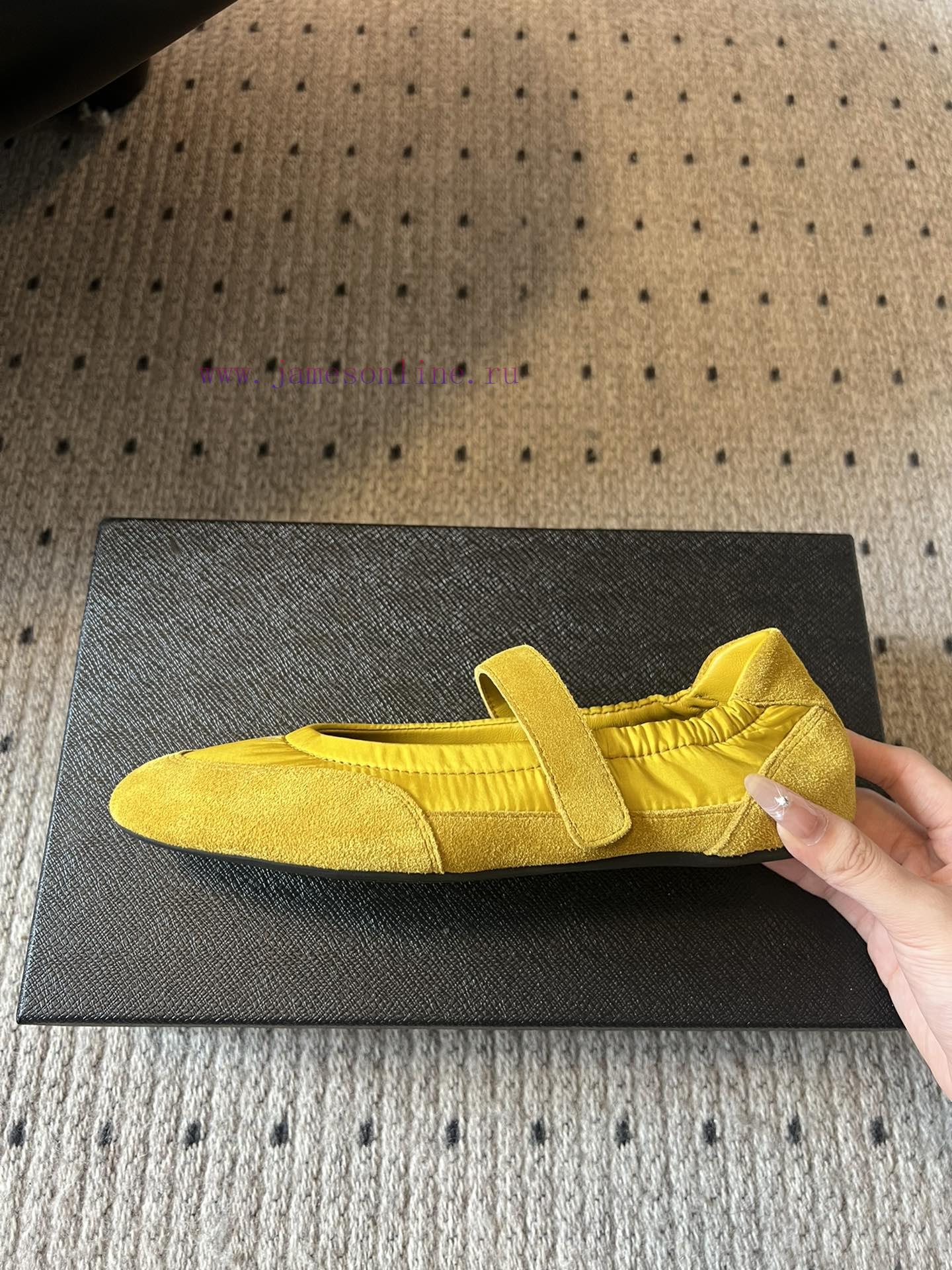 Top QualityPrada's New Women's Suede Patchwork Mary Jane ShoesPrada Adheres To The Design Philo wi5gknqz - Image 9